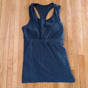 GapFit Racerback Workout tank top Navy Blue Size Small
